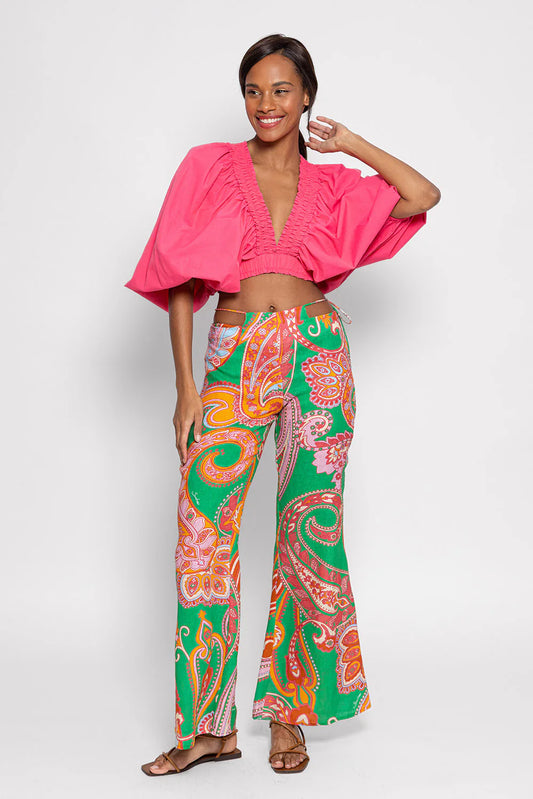 pantalon en lin